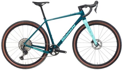 Bianchi Arcadex Al 2026 Grx610/822 1x12s 2026 Gravelbike Celeste