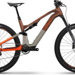 Haibike Lyke CF 10 (2023) leather/orange - gloss
